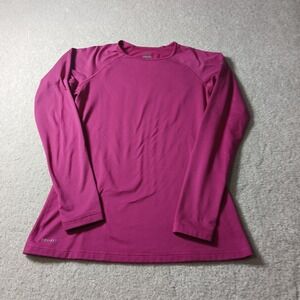 Nike Womens Nike Pro Dri-fit Running T-Shirt Pink Pullover Athletic size M